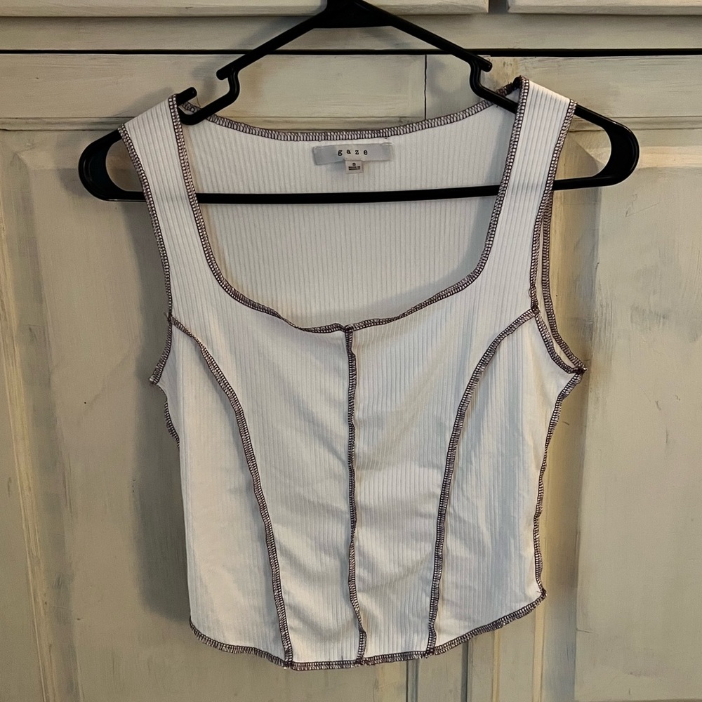 Exposed Seam Tank Top